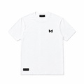 White Essential Cotton T-shirt front view